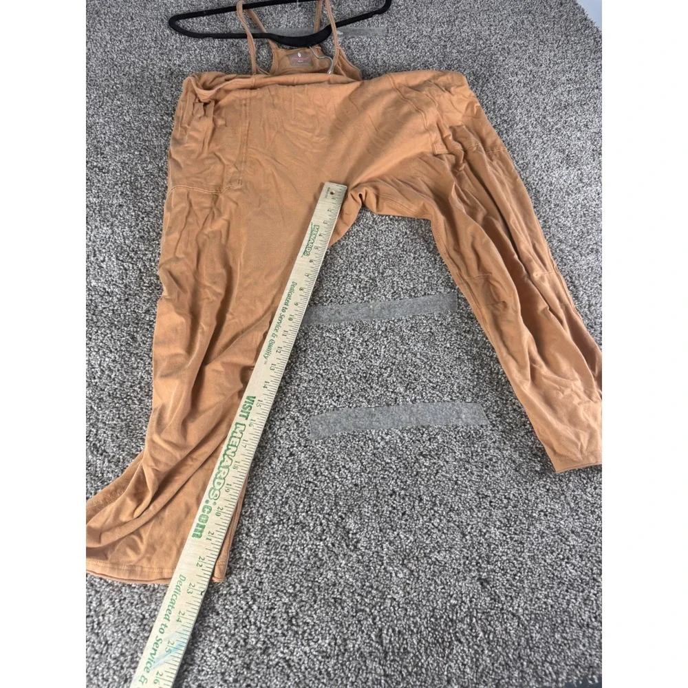 Free People FP Movement Hot Shot Onesie Jumpsuit Ginger Orange XS TP